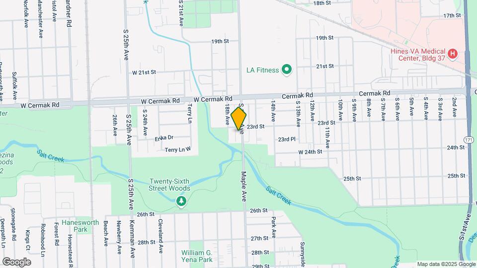 2314 S 17th Ave Map and Location Details