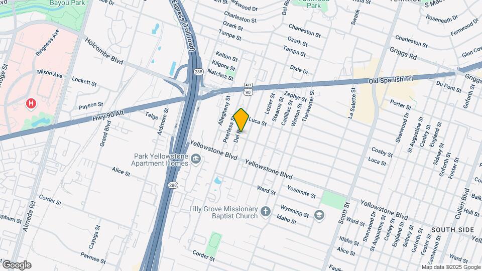 3403 Daphne St Map and Location Details