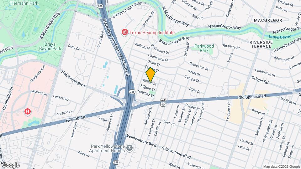 3330 Kelton St Map and Location Details