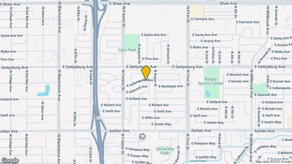 2740 E Indianapolis Ave Map and Location Details