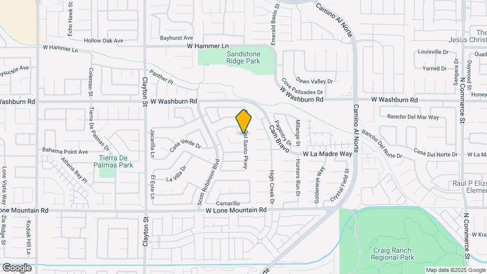 5035 Camino Del Santo Pkwy Map and Location Details