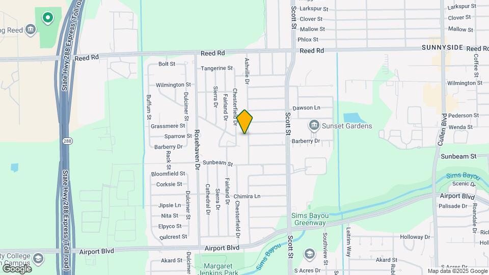 9606 Ashville Dr Map and Location Details