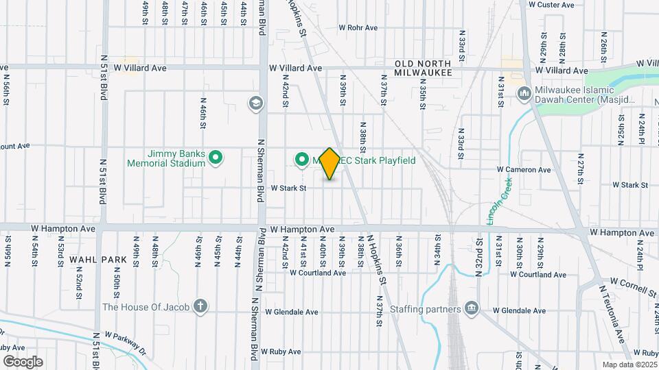 4900 N 40th St Map and Location Details