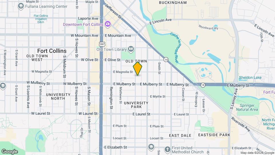 412 Peterson St Mapa y Detalles de la Ubicación