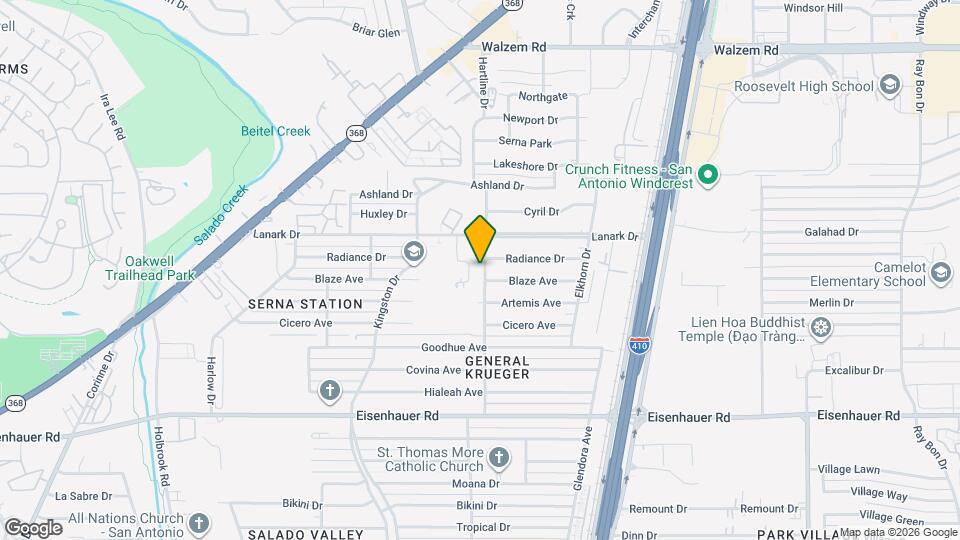 7527 Dell Oak Dr Map and Location Details