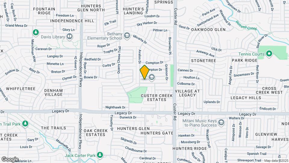 2325 Flanders Ln Map and Location Details