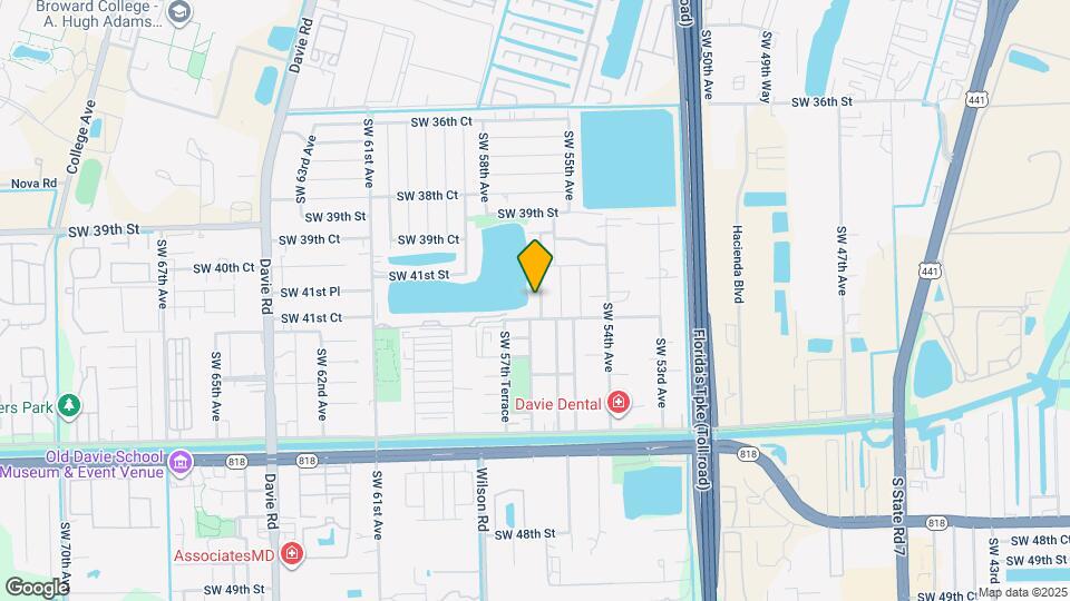 4161 SW 56th Terrace Map and Location Details