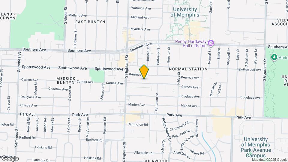 3572 Carnes Ave Map and Location Details