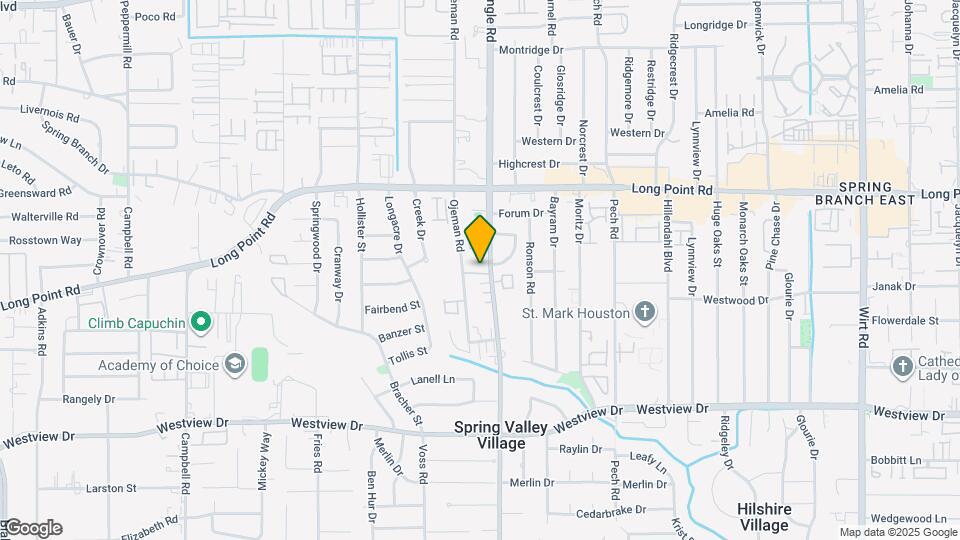 1659 Bingle Rd Map and Location Details