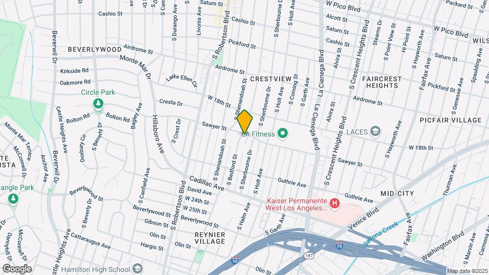 1904 S Bedford St Map and Location Details