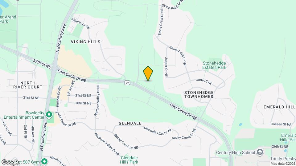1822 Deerhaven Ln NE, Unit 11 Map and Location Details