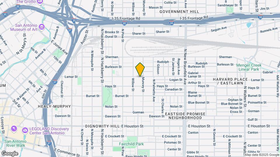 822 Lamar St, Unit 2 Map and Location Details