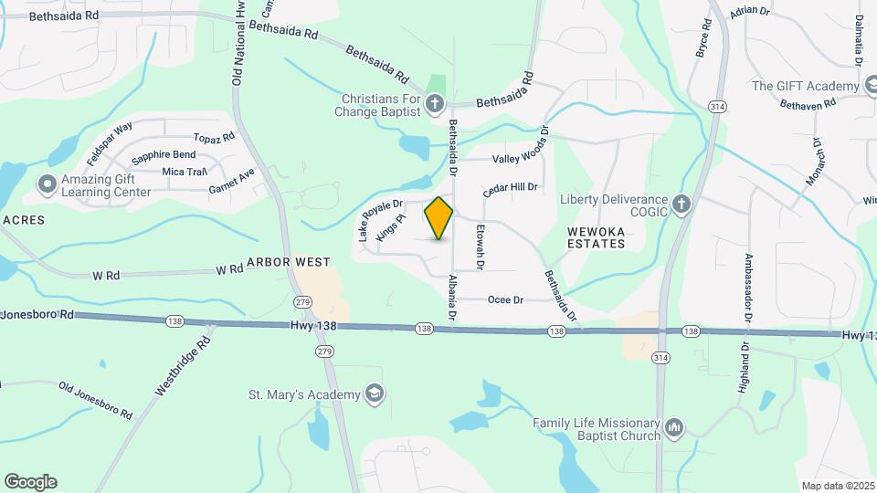 320 Lake Royale Pl Map and Location Details