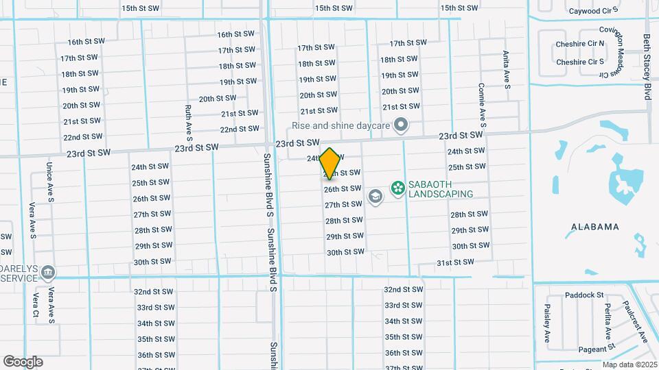 2916 26th St SW Map and Location Details