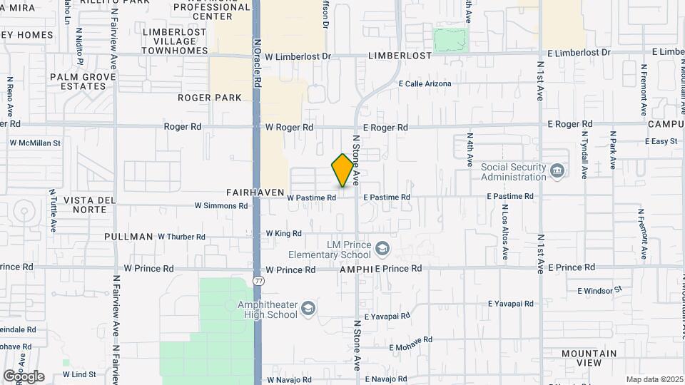 122-130 W Pastime Rd Mapa y Detalles de la Ubicación
