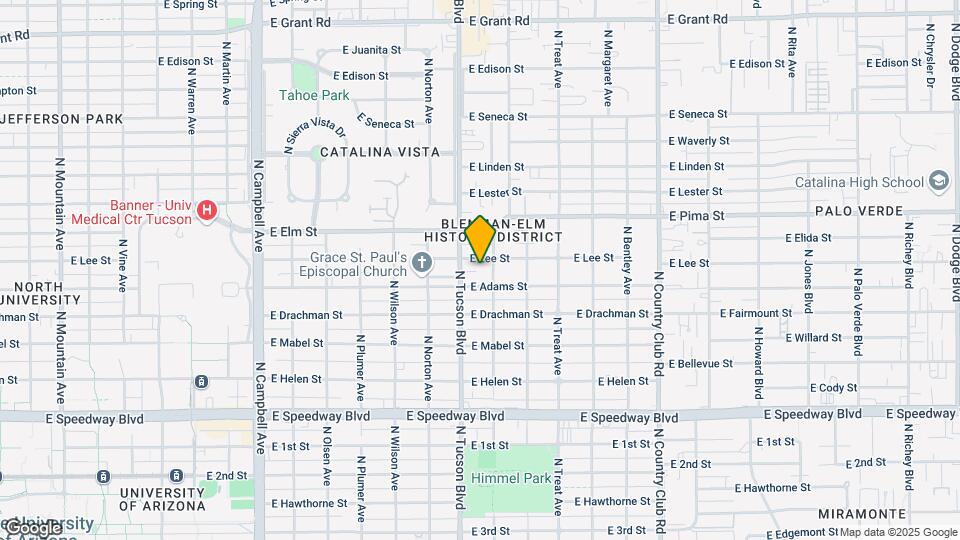 2522 E Lee St, Unit C Map and Location Details