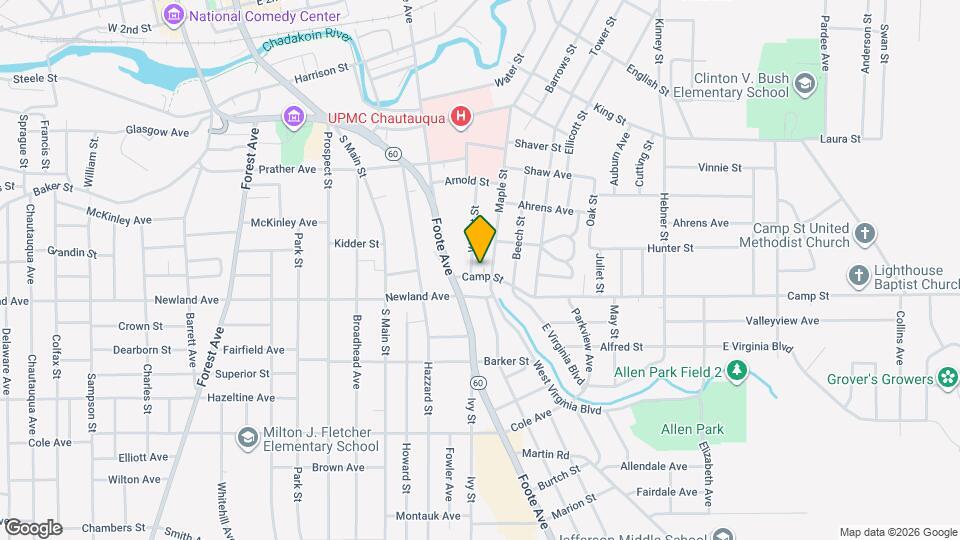 21 Camp St Map and Location Details