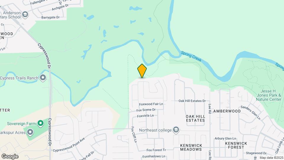 7223 Foxwood Mist Trl Map and Location Details