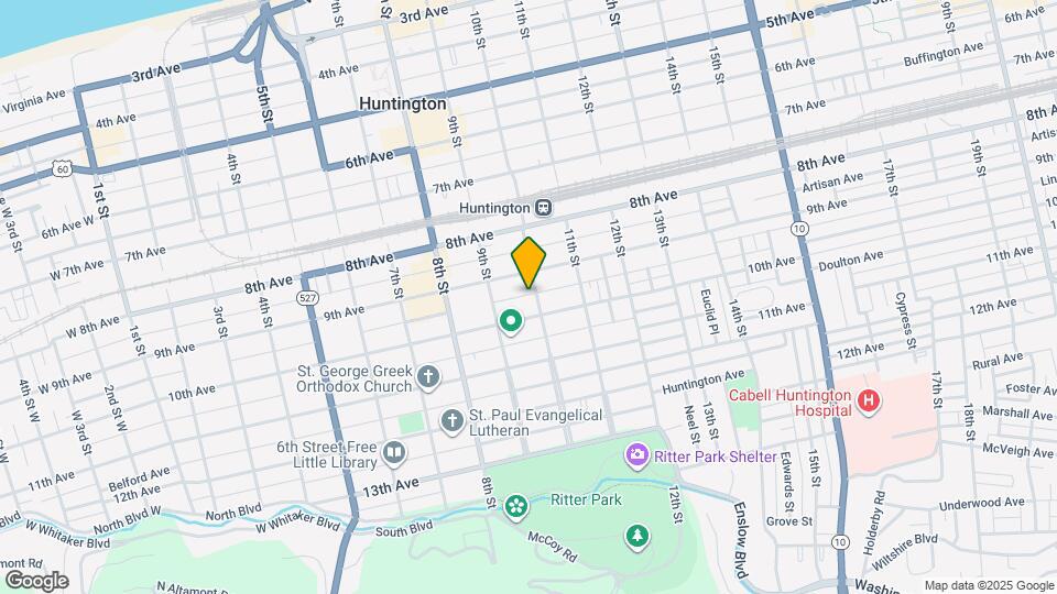 921 10th St Map and Location Details