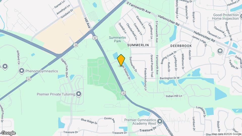 520 Lincoln Station Dr Map and Location Details