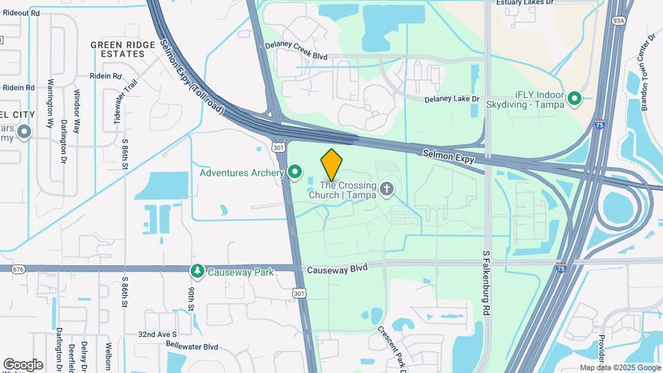 10201 Courtney Palms Blvd Map and Location Details