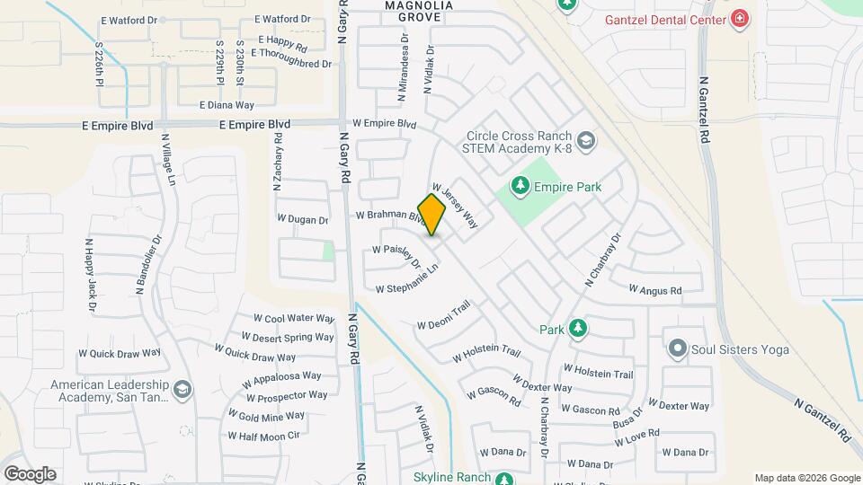 1094 W Jamaica Hope Way Map and Location Details