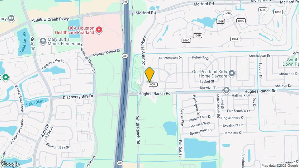 1151 Andover Dr Map and Location Details