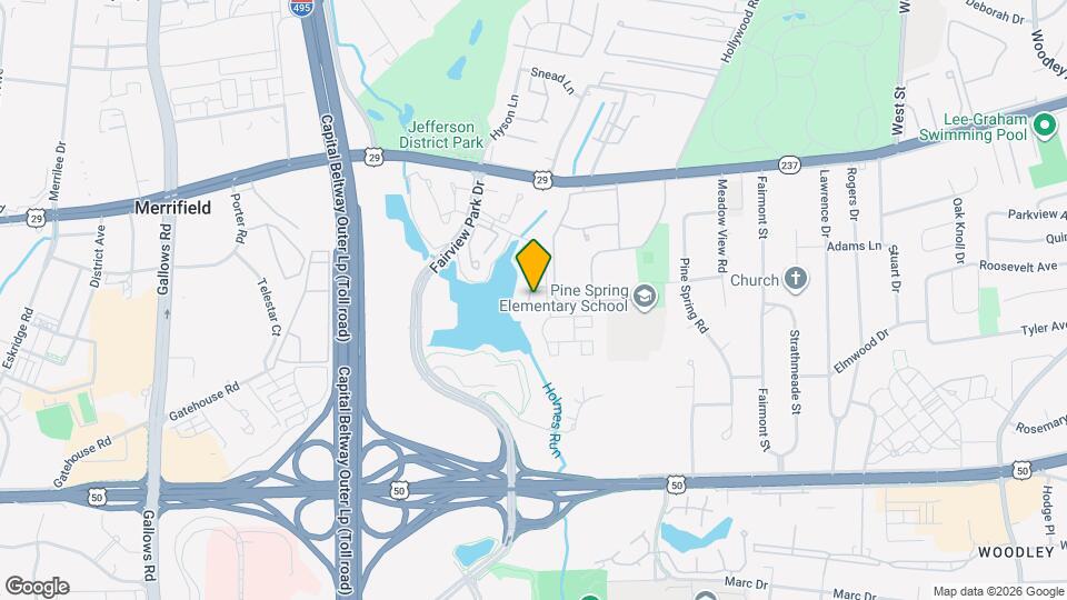 2911 Bridgehampton Ct Map and Location Details