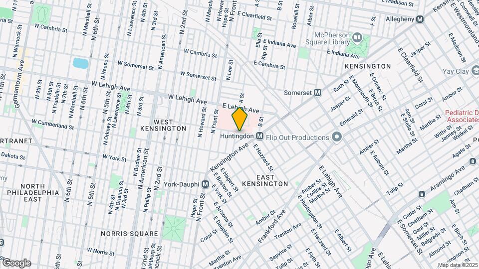 154-160 E Huntingdon St Map and Location Details