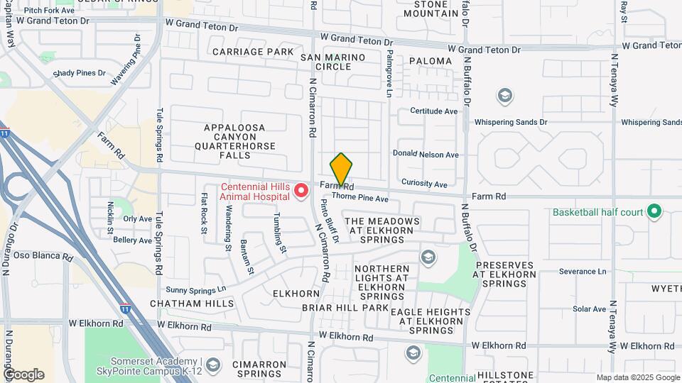 7916 Thorne Pine Ave Map and Location Details