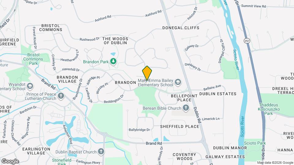 7666 Windwood Dr Map and Location Details