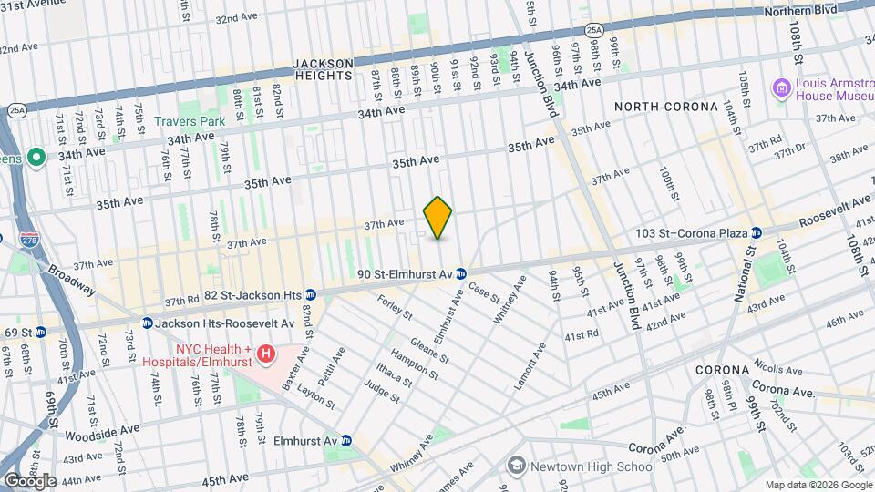 37-32-37-89 89th St Mapa y Detalles de la Ubicación