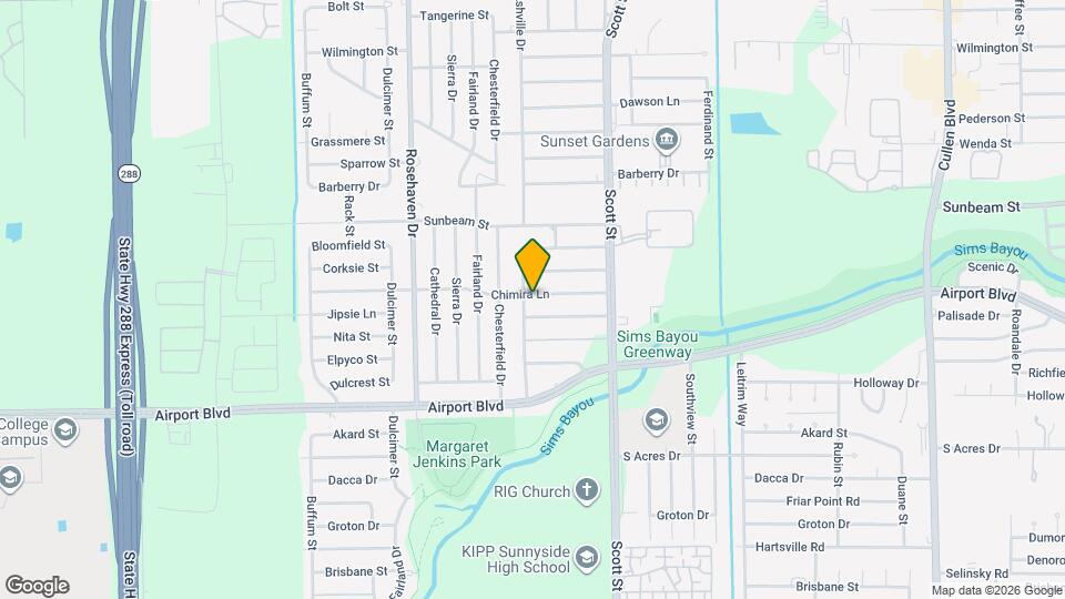 10301 Ashville Dr Map and Location Details