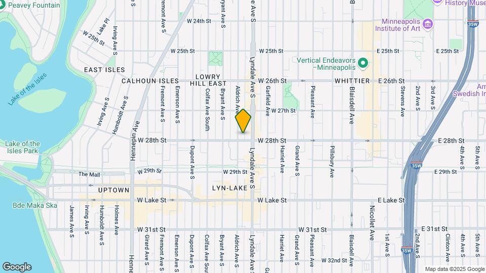 712 W 28th St, Unit 1 Mapa y Detalles de la Ubicación