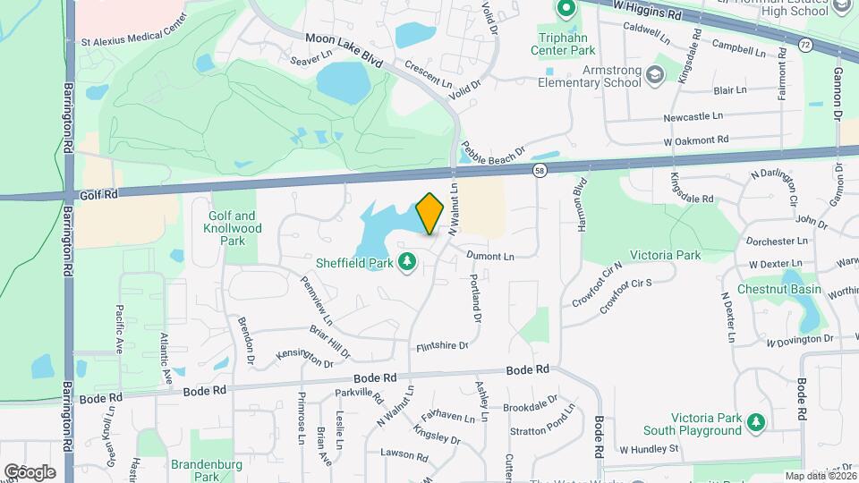 1010 Denham Pl Map and Location Details