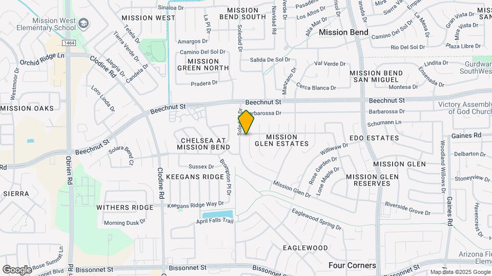 16243 April Ridge Dr Map and Location Details