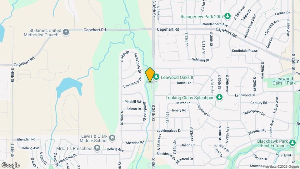12904 S 36th St Map and Location Details