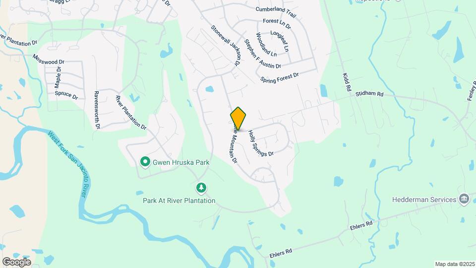 710 Holly Springs Dr Map and Location Details