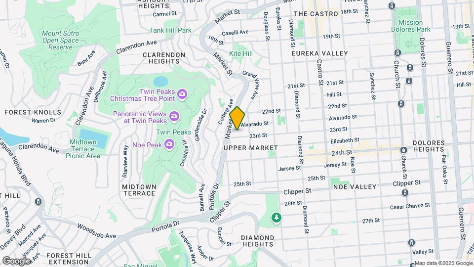 4454 23rd St Map and Location Details