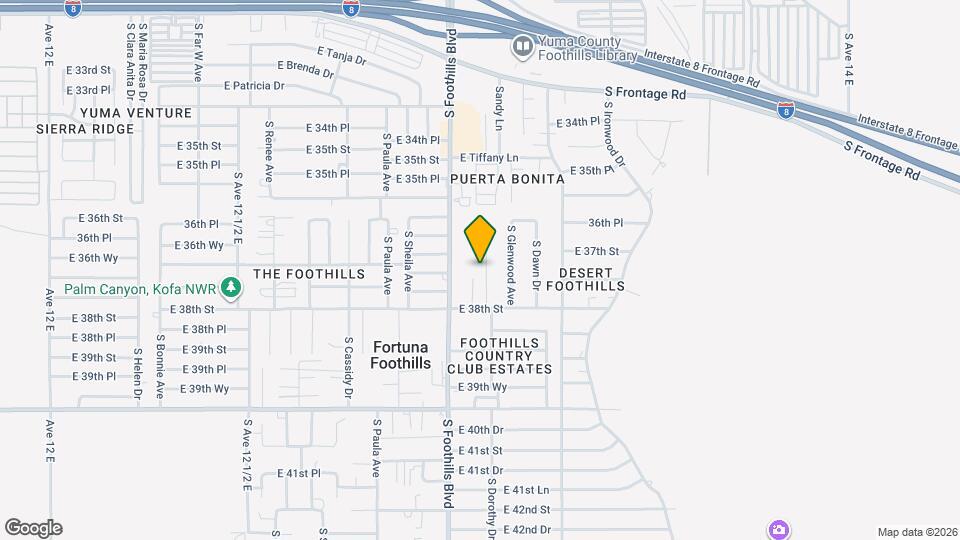 11626 S Dorothy Dr Map and Location Details