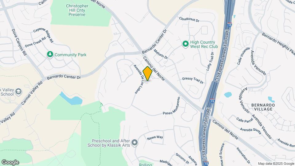 11215 Avenida De Los Lobos Map and Location Details