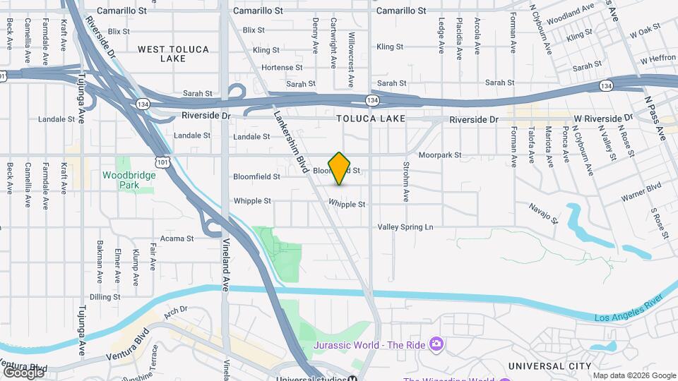 10648 Woodbridge St Mapa y Detalles de la Ubicación