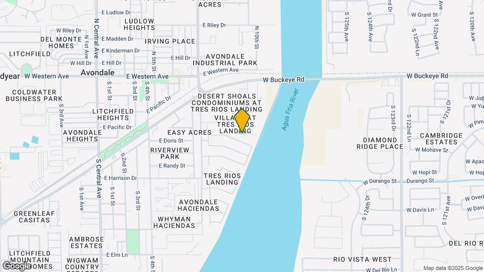 943 E Agua Fria Ln Map and Location Details