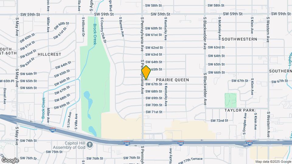 1625 SW 67th St Map and Location Details