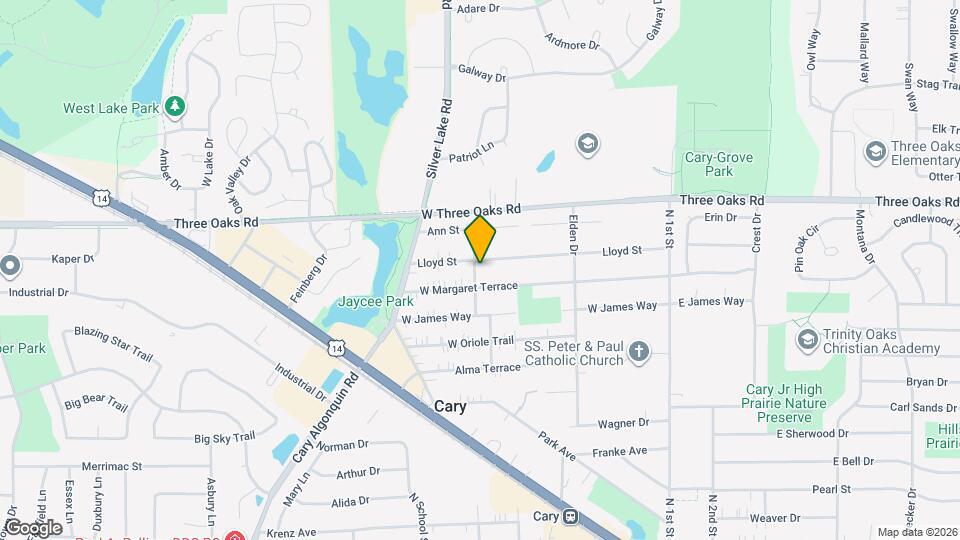 815 Sandra Ln Mapa y Detalles de la Ubicación