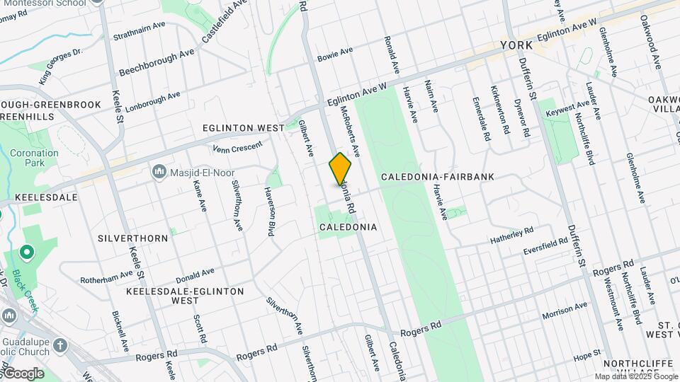 478 Caledonia Rd Map and Location Details