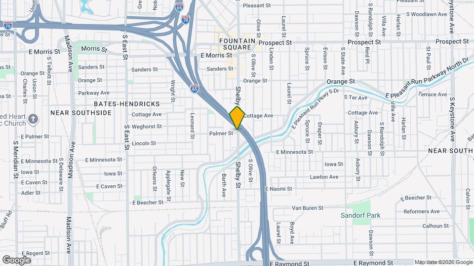 1558 Shelby St Mapa y Detalles de la Ubicación