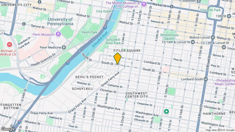 2420 South St Mapa y Detalles de la Ubicación