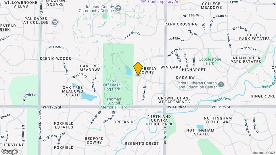 11740 Oakmont St Map and Location Details