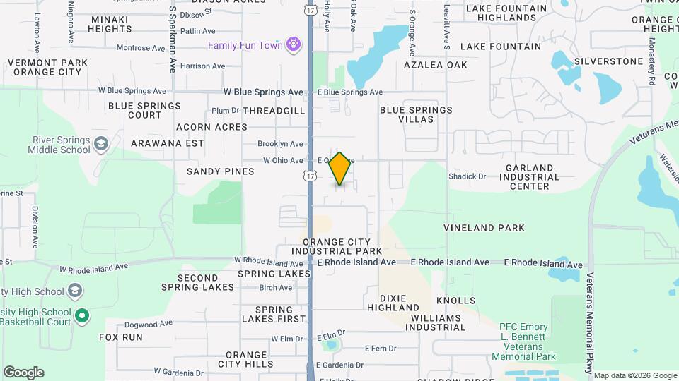 220 Whispering Oaks Ct Map and Location Details